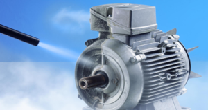 تمیزکاری یخ خشک (CO₂ جامد) 